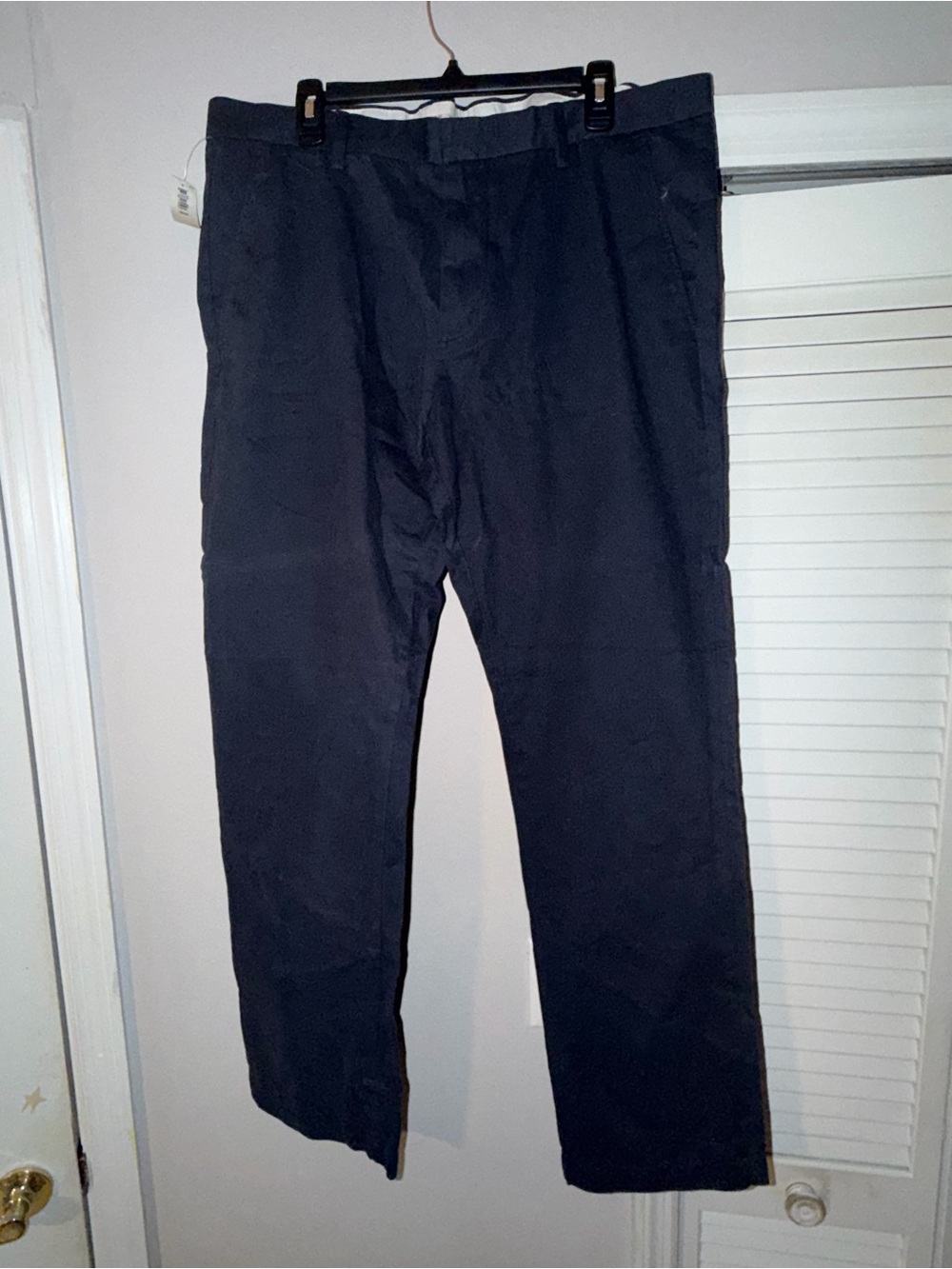 Old Navy Men's Classic Slim Chino Pants Navy Blue Size 38x34 New with Tags